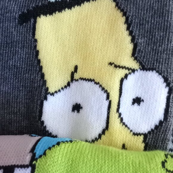 'Rick & Morty' NWT 6 pairs of Adult Crew Socks Multiple design Size 6-12 - Picture 8 of 11